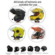🚓Motorcycle Helmet intercom BT12Cycling Waterproof Headset500mAHelmet Bluetooth Headset