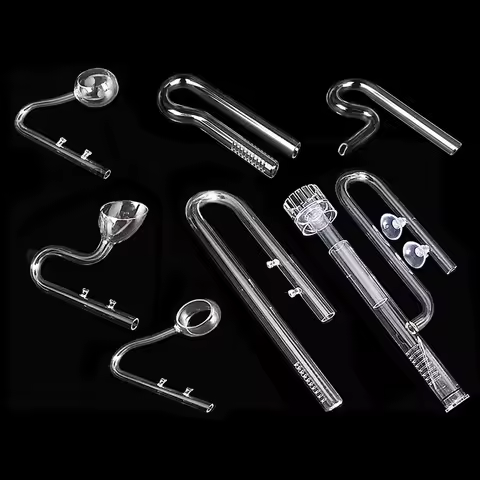 Aquarium glass water inlet and outlet oil removal film water inlet set filter barrel water inlet and