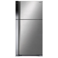 HITACHI ตู้เย็น 2 ประตู Big &amp; Wide Series รุ่น R-V510PD 18 คิว 510 ลิตร