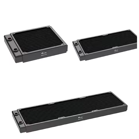 Bykski 14cm 28cm 42cm Copper Radiator Liquid Water Cooling 140mm 280mm 420mm RD140RC RD280RC RD420RC