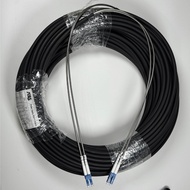 Armored duplex LC -LC 50meter SM G657A1 7.0mm LSZH sheath LC to LC Weather proof outdoor / Indoor