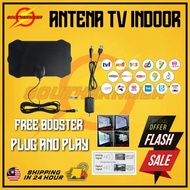 TV ANTENA MALAYSIA AERIAL DIGITAL SQUARE ANTENNA ANTENA  INDOOR 50 MILES @ 80KM FOR MYTV MYFREEVIEW 