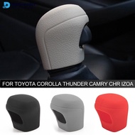 DIGIFOUNDER 1Pc Silicone Car Case Gear Head Shift Collars Shift Knob Grips Cover Shift Lever Decorat