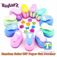 ATAYLOR Flower Furador, Random Color 7*6*4cm DIY Paper Cut Puncher, Punches Maker Labor Saving Large