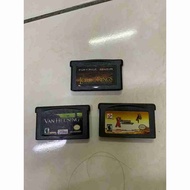 GBA Gameboy Advance game cartridges for Nintendo Gameboy LOTR, Van Helsing, X games Price for 1