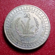 koin Australia 20 cent commemorative 5