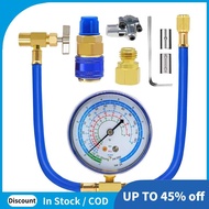 1Set ACR134A Refrigerator Freon Recharge Kit Metal Blue 134A Refrigerator Recharge Kit