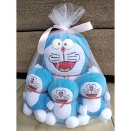 Doraemon doll mother 1 child 3 plushie doll cute