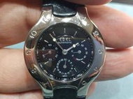瑞士EBEL 日曆儲能顯示自動古董錶，表徑33，以前送保養，現走時正常。  不保證潜水防水不防摔不防磁，二手商品不退