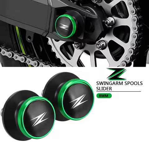 Motorcycle M8 Stand Screws Swingarm Spools Slider For Kawasaki Z400 Z500 Z 400 500 Z1000 Z1000SX ZX6