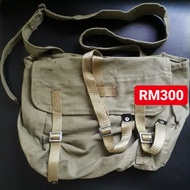 CLASSICS | LIMITED | VINTAGE 70s | ARMY ISSUED | ROMANIAN ARMY BREAD BAG READY STOCK  🇲🇾