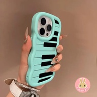 Cute Piano Keys Macaron Phone Case For Realme C25 C25S C25Y C21 C21Y C20 C20A C17 C15 C12 C11 C3 C2 