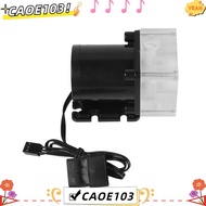 ICAOE103 CPU Water Pump, Noiseless 500L/H Water Cooling Pump, Durable Compact G1/4 Thread 12V DC CPU