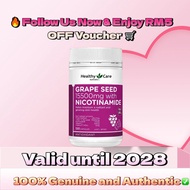Healthy Care Grape Seed 15500mg Nicotinamide 120 Capsules Premium Antioxidant Supplement For Skin He