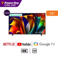 HISENSE ทีวี A6500N Series Google TV 55 นิ้ว 4K UHD LED รุ่น 55A6500N ปี 2024