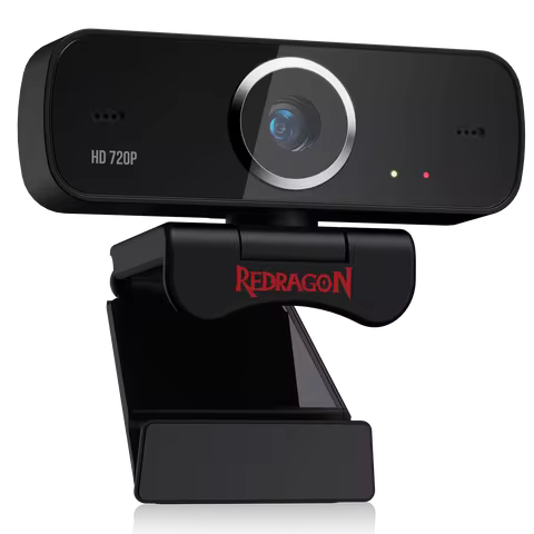 Redragon GW600 720P Webcam Built-in Dual Microphone Computer Web Camera For Online Courses Video Con