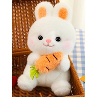 Plus Plush Toy Ragdoll Pillow Doll Cartoon Carrot Rabbit Doll Sleeping Hug Comfort Doll Little White