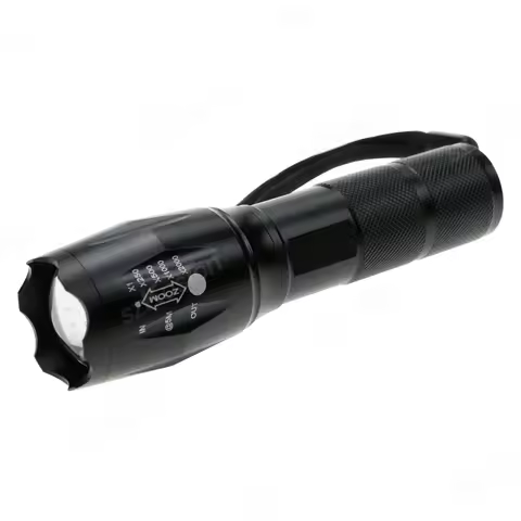 XML T6 LED Flashlight Portable Telescopic Tactical Torch Lanterna Tactical Flashlight Zoomable Water