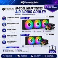 ID-COOLING FX BLACK WHITE AIO CPU WATER COOLER 120MM FAN