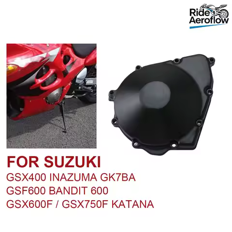 Motorcycle Starter Gear Clutch Engine Casing Cover For Suzuki GSX400 INAZUMA GK7BA GSF600 BANDIT 600