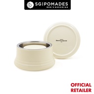 Edwin Jagger Porcelain Ivory Shaving Bowl With Lid-SGPOMADES
