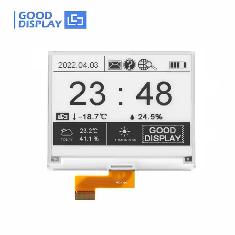4.2' Wide Temperature E-ink Displays -25℃~50℃ Electronic Paper 400x300 Resolution Intelligent Paper 