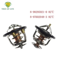 Engine Coolant Thermostat 82c For ISUZU FSR FRR FTR FVR FVZ FTS 6HK1 6HH1 6HE1 6HE1N 6HH1N 6HK1TC 89