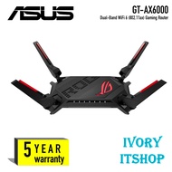 ASUS ROG Rapture GT-AX6000 WiFi 6 Dual Band Gaming Router GT-AX6000/ivoryitshop