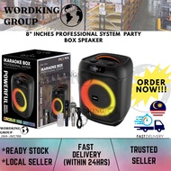 8" INCHES PROFESSIONAL SYSTEM  PARTY BOX SPEAKER (JM1788)