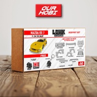 Body Kit Transkit Model Kit RX7 LBWK 1/24/Modelkit/RC drift