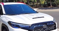 泰山美研社23102508 豐田 TOYOTA  Corolla CROSS 衝鋒引擎蓋飾版 ABS(依當月報價為準)