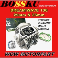 EX5 CYLINDER HEAD RACING 29MM 25MM SC EX5 RACING HEAD SET 29MM 25MM SC EX5 HEAD RACING 25MM 29MM SC 