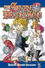 The Seven Deadly Sins 8 by Miki Yoshikawa (US edition, paperback)