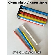 Tailor Chalk / Chem Chalk / Kapur baju / Kapur Jahitan / Kapur Pen / Chalk / Senang Lukis