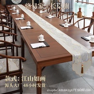 Decorative Long Table Runner Reception Long Table Runner Jacquard Business Modern Desk Runner Confer