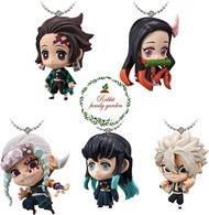 🎋 พร้อมส่ง 🎋 Bandai Candy Toy DEMON SLAYER KIMETSU NO YAIBA MASCOT  Version 3 ตุ๊กตาฟิกเกอร์ ดาบพิฆาตอสูร โมเดลพวงกุญแจ ของแท้ ใหม่