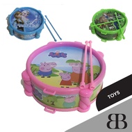 Drum Set Toy with Cartoon Designs for Kids