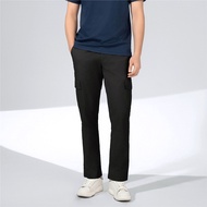 Giordano Mens กางเกงผู้ชาย Relaxed Stretch Cargo Pants 01115011001 กางเกงขายาวผู้ชาย กางเกงจิออดาโน