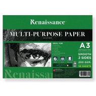 Drawing Paper Hundred Pound A3 200 Gsm.