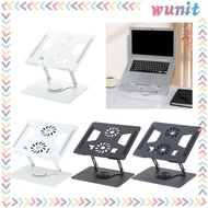 [Wunit] Laptop Stand for Desk Foldable Portable 360 Rotating Ergonomic Laptop Riser