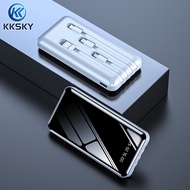 KKSKY powerbank ความจุ 10000mAh ของแท้ 100% พาวเวอร์แบงค์ แบตสำรอง รองรับชาร์จเร็ว ชาร์จเร็ว Quick C