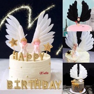 Angel wings cake decoration accessories