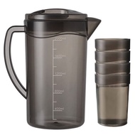 1.5L Water Pitcher with Free 4 Cups