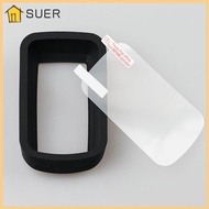 SUER Speedometer Silicone , With Tempered Film Non-slip Bike Computer Protective Cover, Durable Shoc