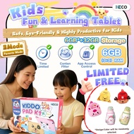Heco Kiddo Pad K1 | Smart Kids Tablet | Educational App + Parental Control + Safe Mode | Learnplay O
