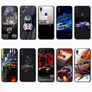 Soft black phone case for Vivo Y78 Y81 Y81S Y85 Y1820 Y91i Y91 Y91C Y95 Y93 nissan gtr tuning Cover