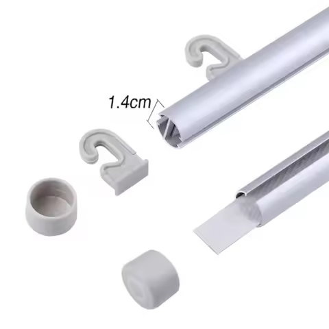 10pcs 30cm Ceiling Sign Holder Banners Posters Clamp Rail Aluminum alloy For Retailing Store Promoti