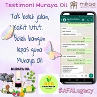 MURAYA OIL..SESUAI UNTUK GOLONGAN DEWASA, WARGA EMAS, WANITA HAMIL DAN MENYUSU BADAN