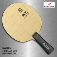 Reactor DJ200S All Wood Table Tennis Blade Bat Racket Paddle Raket Ping Pong Handshake-FL