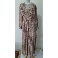LESTI DRESS GAMIS YURI FASHION BEIGE COLOR